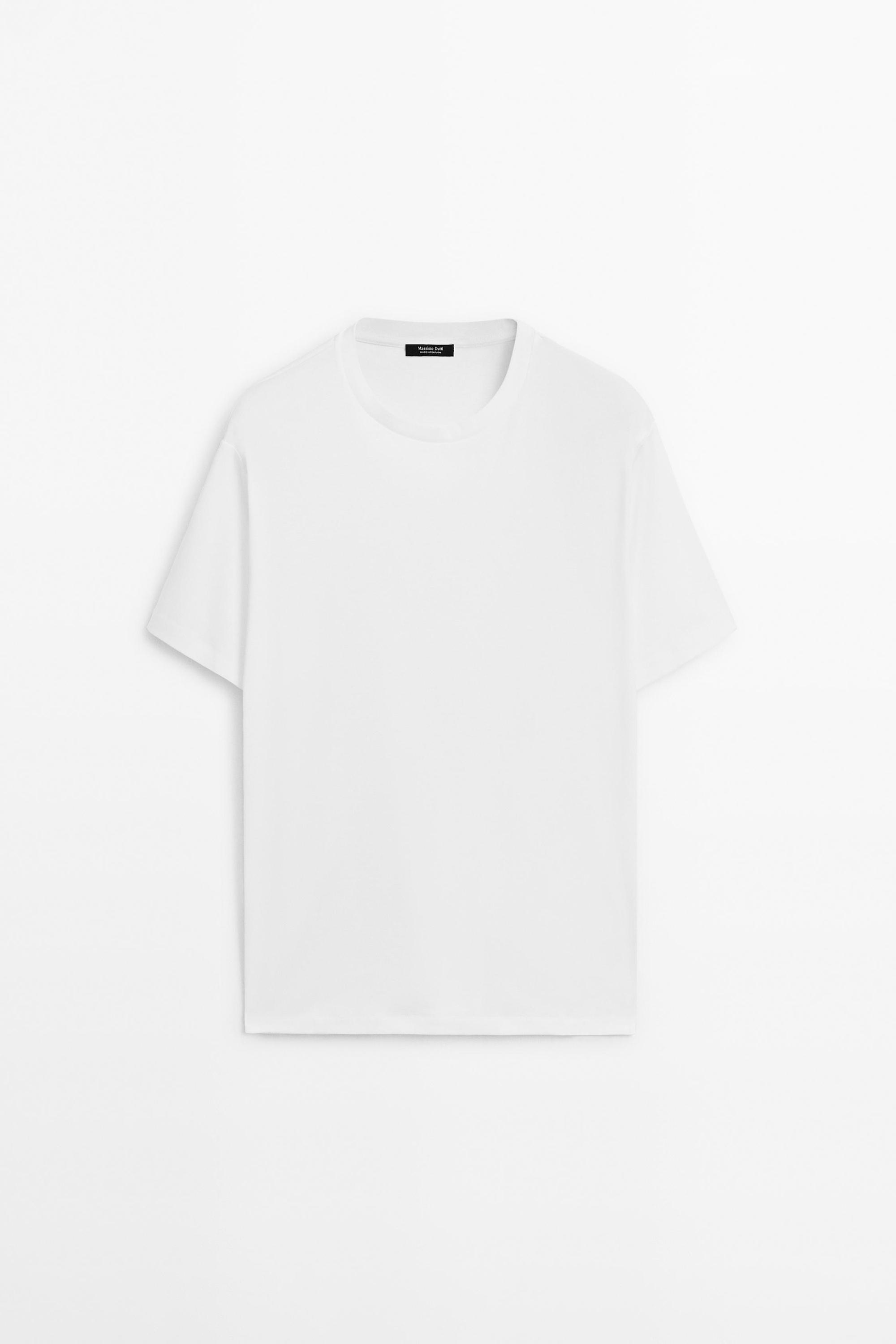 100% mercerised cotton T-shirt